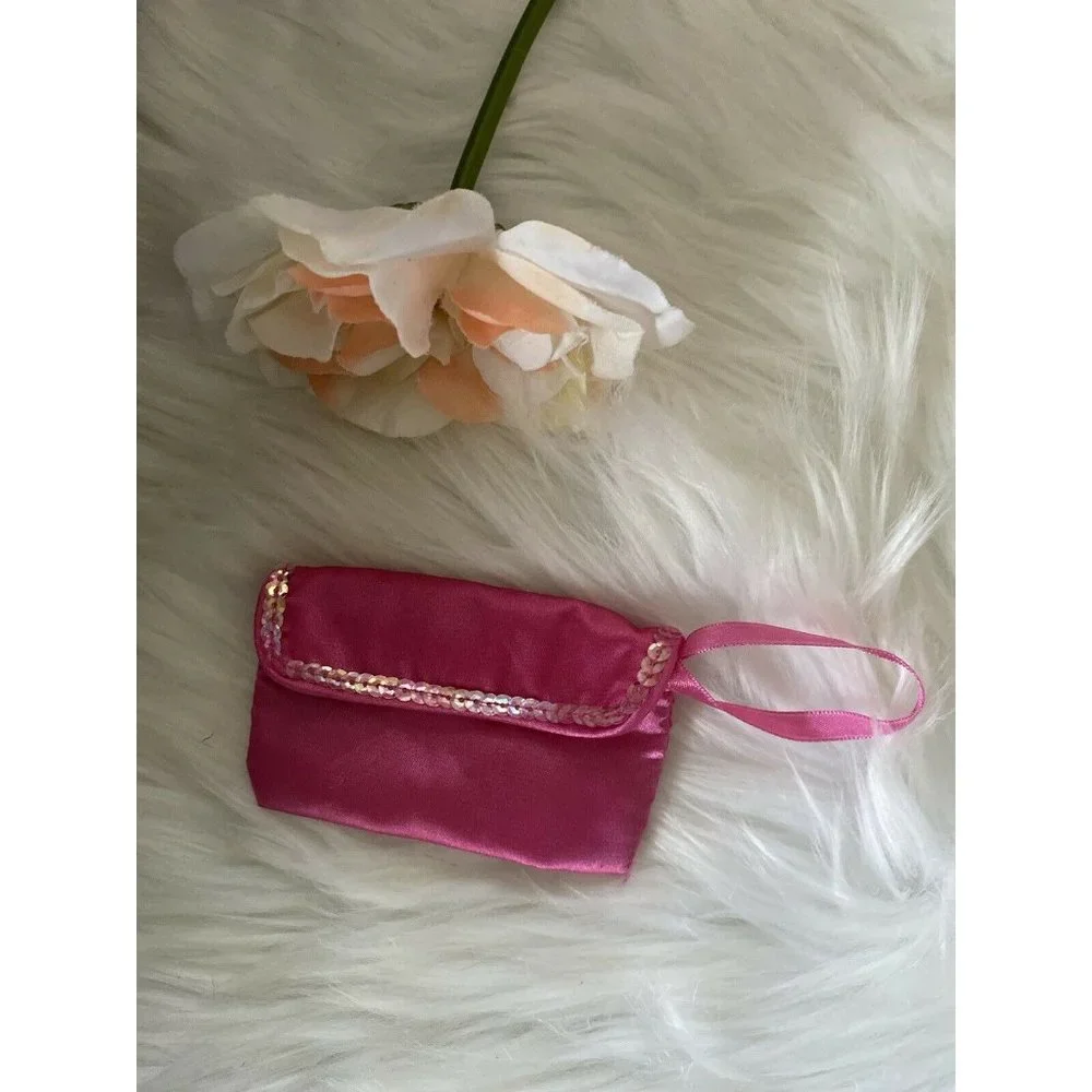 American Girl Battat OG Doll Retired Accessory Pink Bag Clutch for Dolls 16